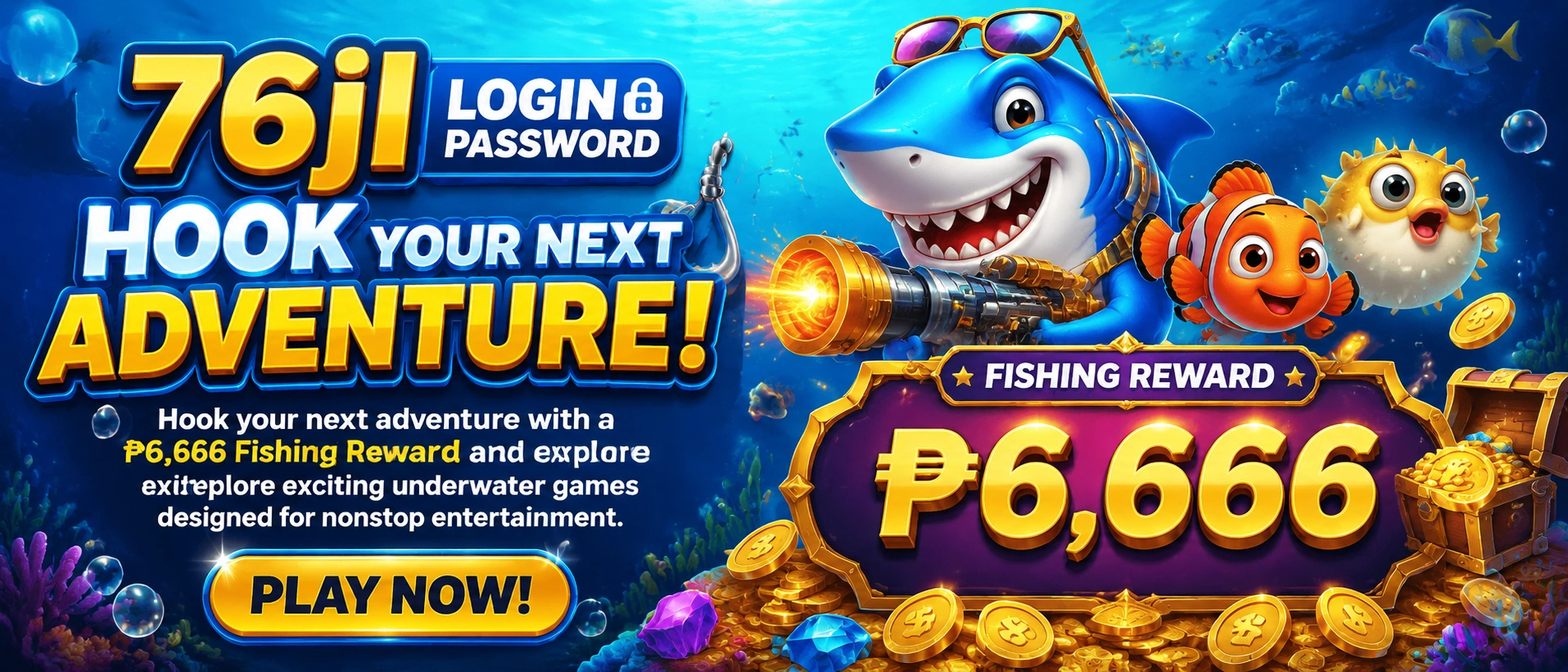 76JL fishing game visual